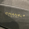 CHANEL 香奈兒 Ado 荔枝牛皮 背包 黑色 金釦