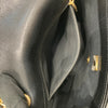 CHANEL 香奈兒 Ado 荔枝牛皮 背包 黑色 金釦