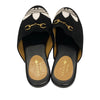 GUCCI 古馳 ADIDAS X GUCCI 聯名系列 SUEDE HORSEBIT MULES 馬銜扣穆勒鞋 麂皮 黑色