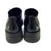 PRADA 普拉達 1D246M CHOCOLATE BRUSHED LEATHER LOAFERS 樂福鞋 拋光皮革 黑色