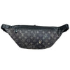LOUIS VUITTON 路易威登 GALAXY DISCOVERY BUMBAG 星空銀河系列 季度限定漸層星空老花腰包 PVC帆布 棕黑色 黑釦