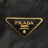 PRADA 普拉達 TESSUTO SAFFIANO 2-WAY TOTE BAG 手提肩背兩用包 尼龍 黑色 金釦