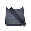 HERMES 愛馬仕 EVELYNE III 29 TC皮 黑色 金釦