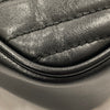 GUCCI 古馳 447632 GG Marmont Medium 羊皮 相機包 斜背包 黑色 金釦
