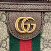 GUCCI 古馳 598127 Gucci Ophidia GG PVC帆布 相機包 斜背包 卡其色老花 金釦