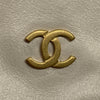 CHANEL 香奈兒 肩背包 小牛皮 CHANEL22 白色 金釦
