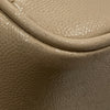 SAINT LAURENT 聖羅蘭 80'S VANITY BAG 魚子醬皮 斜背包 奶茶色 金釦