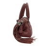 CHANEL 香奈兒 A23050 LAX Tassel bowler 牛皮 手提包 粉色 銀釦