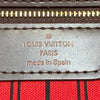 LOUIS VUITTON 路易威登 N41358 NEVERFULL MM 棋盤格托特包 棕色 金釦