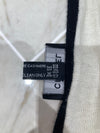 CHANEL 香奈兒 混紡披肩 羊毛 米白色
