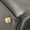 HERMES 愛馬仕 KELLY 25 TOGO 黑色 金釦