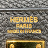 HERMES 愛馬仕 KELLY 25 TOGO 黑色 金釦