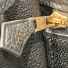 HERMES 愛馬仕 KELLY 25 TOGO 黑色 金釦