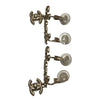 CHANEL 香奈兒 CURSIVE LOGO HANGING CC TURN-LOCK CLIP-ON EARRINGS 香奈兒連寫雙C耳夾 合金