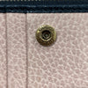 GUCCI 古馳 GG Marmont 蝴蝶結中夾 524300 皮革 黑色 金釦