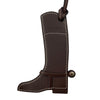 HERMES 愛馬仕 Paddock Botte 皮革 吊飾 雙色