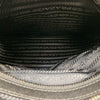 PRADA 普拉達 2VH118 RE-NYLON及SAFFIANO肩背帶 斜背包 再生尼龍 黑色 銀釦