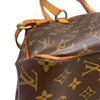 LOUIS VUITTON 路易威登 M51154 BATIGNOLLES HORIZONTAL 老花肩背包 PVC帆布 老花 棕色 金釦