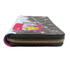 LOUIS VUITTON 路易威登 N60257 ZIPPY WALLET 拉鍊長夾 PVC帆布 VIVIENNE棋盤格 棕色 金釦