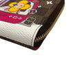 LOUIS VUITTON 路易威登 N60257 ZIPPY WALLET 拉鍊長夾 PVC帆布 VIVIENNE棋盤格 棕色 金釦