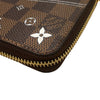 LOUIS VUITTON 路易威登 N60257 ZIPPY WALLET 拉鍊長夾 PVC帆布 VIVIENNE棋盤格 棕色 金釦