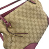 GUCCI 古馳 353120 老花兩用包 帆布 老花 粉色 金釦