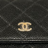 CHANEL 香奈兒 CC FLAP POCKET SHOULDER BAG 翻蓋單肩包 荔枝紋牛皮 黑色 金釦