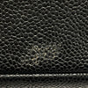 CHANEL 香奈兒 CC FLAP POCKET SHOULDER BAG 翻蓋單肩包 荔枝紋牛皮 黑色 金釦