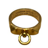 HERMES 愛馬仕 COLLIER DE CHIEN 鉚釘造型戒指 K18PG #53