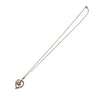 MIKIMOTO 御本木 AKOYA PEARL DIAMOND HEART MOTIF NECKLACE 鏤空心形珍珠鑽石項鍊 K18金 珍珠