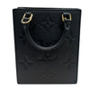 LOUIS VUITTON 路易威登 M80478 Petit Sac Plat 迷你琴譜包 皮革 黑色 金釦