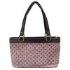 LOUIS VUITTON 路易威登 LUCILLE PM 老花手提肩背包 帆布/牛皮 紅色 金釦