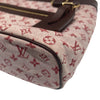 LOUIS VUITTON 路易威登 LUCILLE PM 老花手提肩背包 帆布/牛皮 紅色 金釦