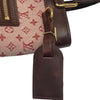 LOUIS VUITTON 路易威登 LUCILLE PM 老花手提肩背包 帆布/牛皮 紅色 金釦
