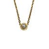 CARTIER 卡地亞 D'Amour XS 18K 鑽石 項鍊 YG