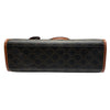 CELINE 賽琳 MINI HORIZONTAL CABAS 兩用托特包 PVC帆布 棕色 金釦
