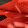 HERMES 愛馬仕 KELLY 28 外縫 Z刻 皮革 手提包 橘紅色 金釦