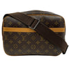 LOUIS VUITTON 路易威登 M45254  REPORTER PM 郵差包 PVC帆布 老花 棕色 金釦