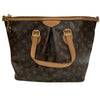 LOUIS VUITTON 路易威登 M40145  PALERMO PM 兩用托特包 PVC帆布 老花 棕色 金釦