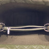 CHANEL 香奈兒 WOOL FELT CANVES TOTE BAG 羊毛 綠色 銀釦