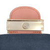 LOUIS VUITTON 路易威登 M45959 MINI DAUPHINE 達芙妮肩背包 PVC帆布 老花 棕色 金釦