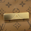 LOUIS VUITTON 路易威登 M45959 MINI DAUPHINE 達芙妮肩背包 PVC帆布 老花 棕色 金釦