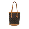 LOUIS VUITTON 路易威登 PETIT BUCKET PM 老花肩背手提包 PVC帆布 棕色 金釦