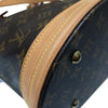 LOUIS VUITTON 路易威登 PETIT BUCKET PM 老花肩背手提包 PVC帆布 棕色 金釦