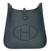 HERMES 愛馬仕 EVELYNE TPM TC皮 祖母綠 銀扣 B刻