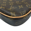 LOUIS VUITTON 路易威登 ODEON PM 老花肩背包 PVC帆布 棕色 金釦