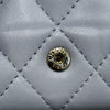 CHANEL 香奈兒 AP0214 Classic Flap Card Holder 羊皮 零錢包 莫蘭迪色 淡金釦