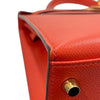 HERMES 愛馬仕 KELLY 28 凱莉包 EPSON 橘色系 金釦