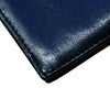 HERMES 愛馬仕 Citizen Twill 皮革 長夾 深藍色 銀釦