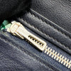 HERMES 愛馬仕 Citizen Twill 皮革 長夾 深藍色 銀釦